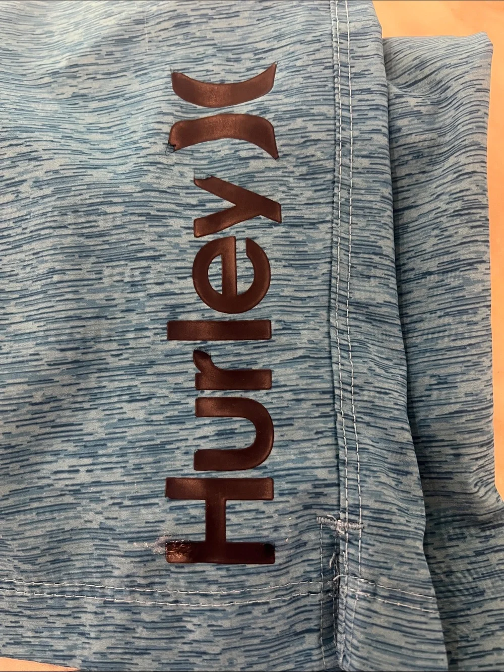 Hurley men’s static volley swim shorts large blue